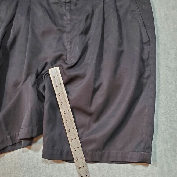 Greg Norman Shorts Mens 34 Black Casual Flat Front Regular Fit Outdoor Preppy - Picture 5 of 8